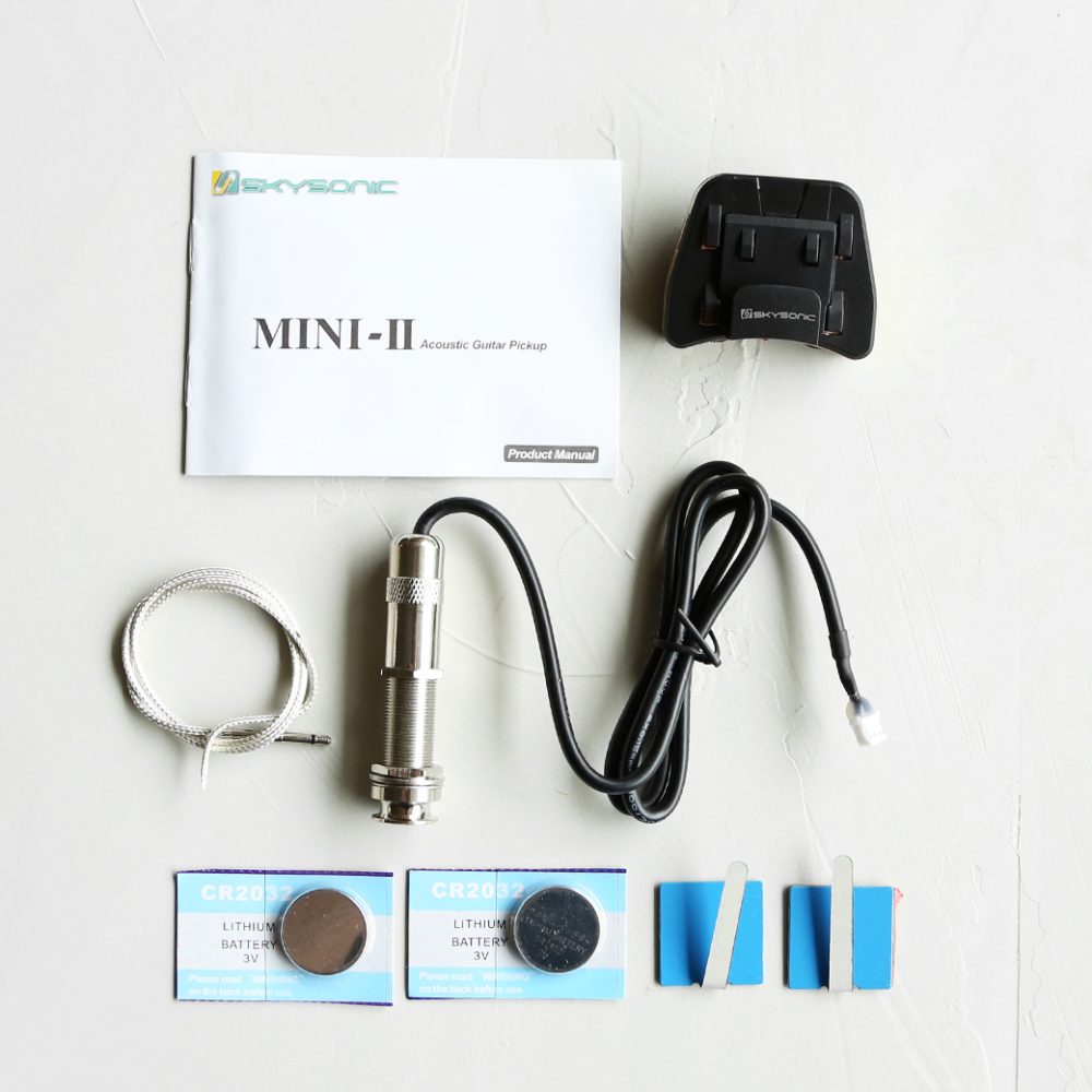Skysonic MINI2 烏克麗麗雙系統拾音器(可收打板)：圖片 4