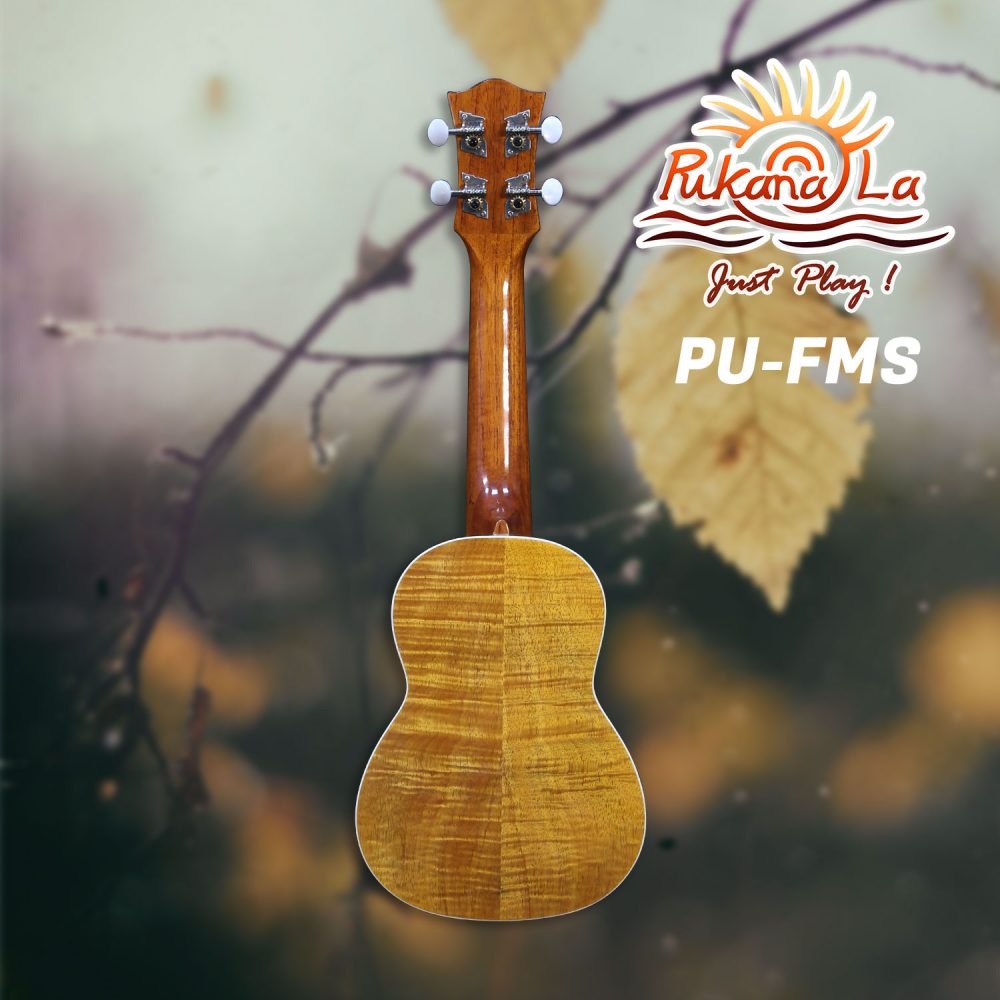 PukanaLa 虎紋楓木系列 21″烏克麗麗 PU-FMS：圖片 3