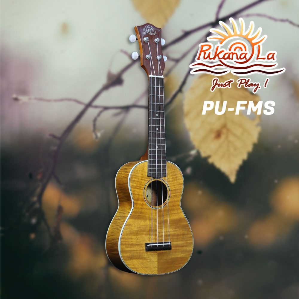 PukanaLa 虎紋楓木系列 21″烏克麗麗 PU-FMS：圖片 4