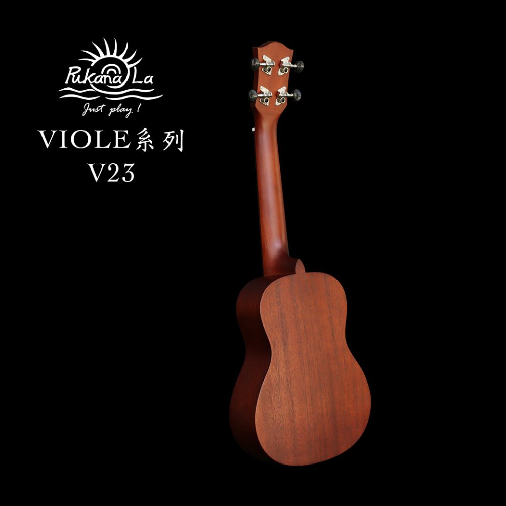 PukanaLa 23" Viole系列 小提琴f孔烏克麗麗 V23：圖片 4
