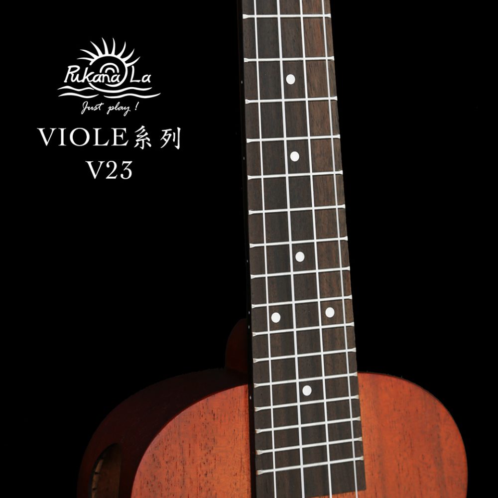 PukanaLa 23" Viole系列 小提琴f孔烏克麗麗 V23：圖片 7